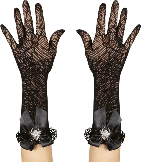 Spiderweb Pattern Arm Warmers