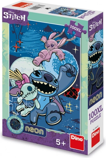 Puzzle Lilo & Stitch Neon 100 XXL Pieces
