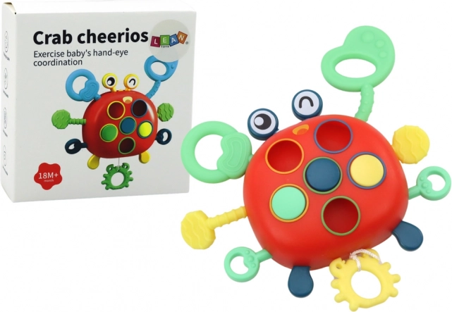 Krab Sensoryczna Interaktywna Edukacyjna Zabawka dla Dzieci