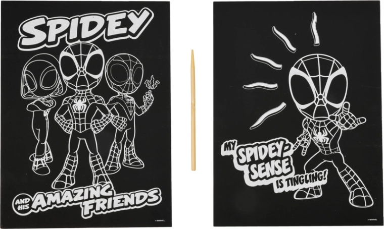 Jednoduché vyškrabávání s jasnými liniemi