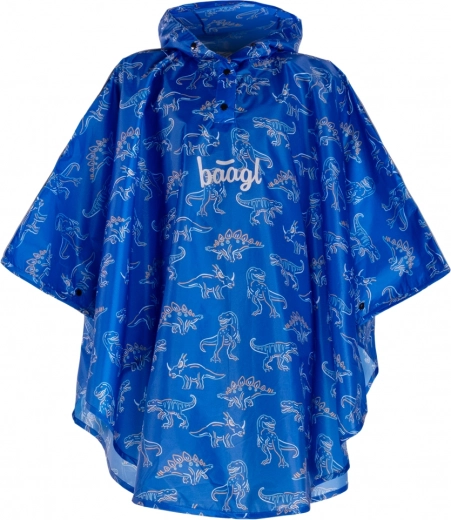 Poncho imperméable pour enfants Baagl Dino XS (90–110 cm)