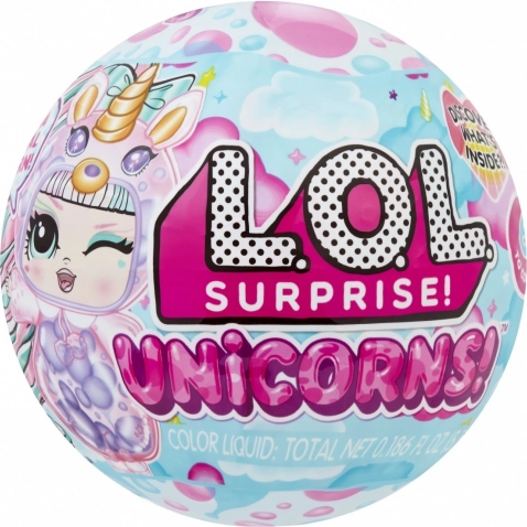 L.O.L. Surprise! Unicorn Tots – enhjørningedukke (tilfældigt udvalg, 1 stk)