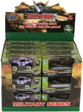 Rozmanitý mix vojenské techniky