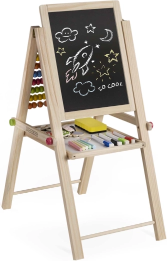 Aftagelig tavle og nem samling