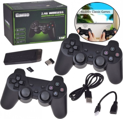 Retro igralna konzola HDMI z 2 kontrolerjema in 20000 igrami