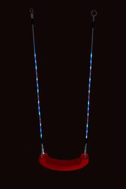 2Kids Toys children's plastic light-up swing – red