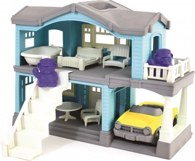 Dukkehus Green Toys Blå