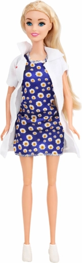 Dokters-pop en verstelbare brancard