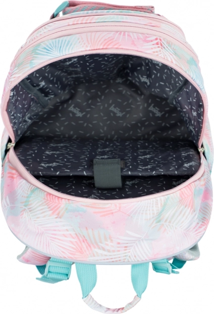 Sac à dos ergonomique avec 3 compartiments et poche pour ordinateur portable 15"