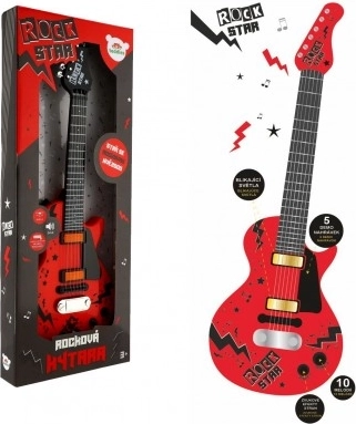 Gyermek elektromos ROCK STAR gitár effektekkel