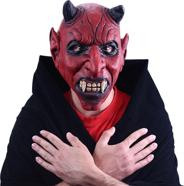 Terrifying Devilish Latex Mask