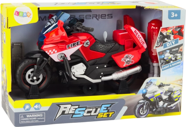 Světelné a zvukové efekty jako u skutečných záchranářů