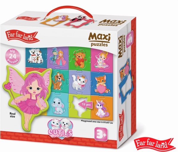 Maxi puzzle Far Far Land adorable characters