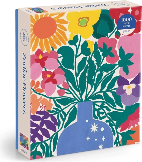 Zodiac Flowers Puzzle 1000 Pieces