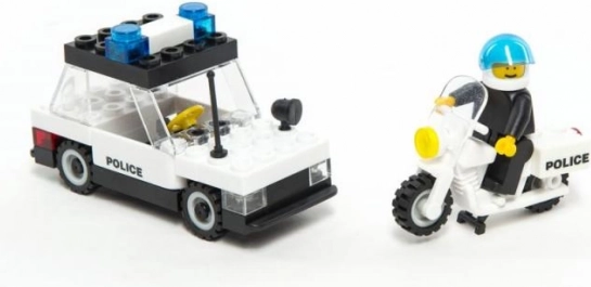 Cheva Jeu de construction Patrouille de Police