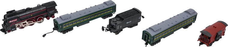 Large set of cars and detailed workmanship