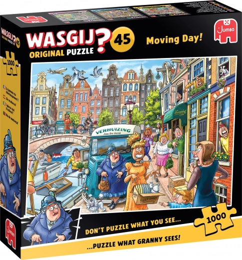 Jumbo puzzle Wasgij 45: Moving 1000 pieces