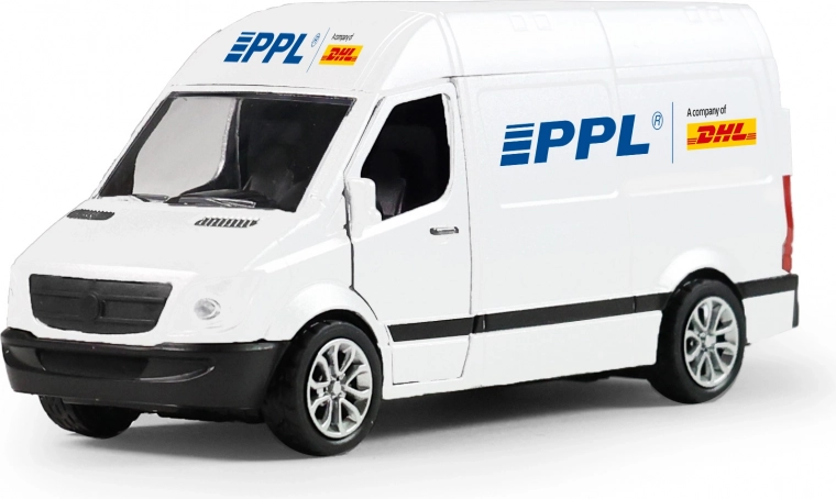 Metal PPL Van with Opening Doors 12 cm