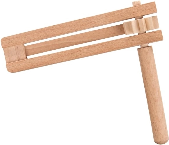 Traditional Wooden Rattle Goki