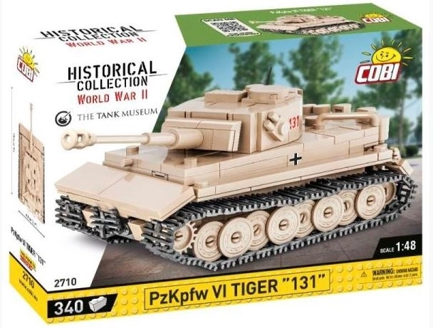 PzKpfw VI TIGER 131 Tank Construction Set, 1:48 Scale