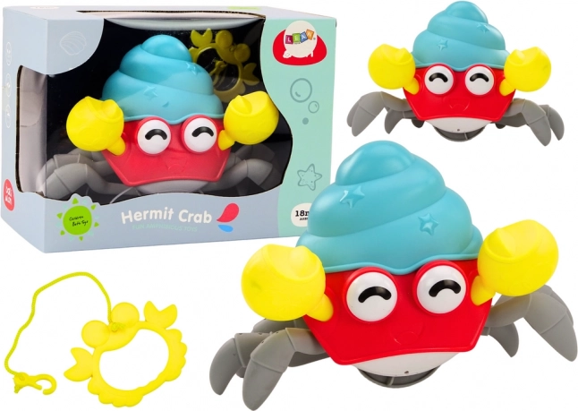 Wind-up Walking Crab – Colorful Interactive Toy for Kids