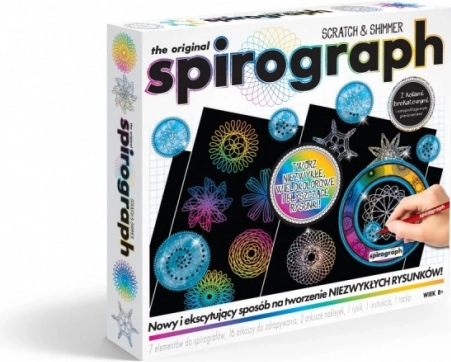 Spirograaf – creatieve kras-set