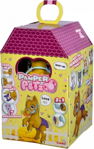 Interactive Horse PAMPER PETZ with Adoption Certificate and Accessories
