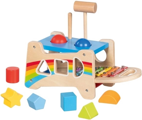 3 v 1: zabijalka, vstavljanka in ksilofon