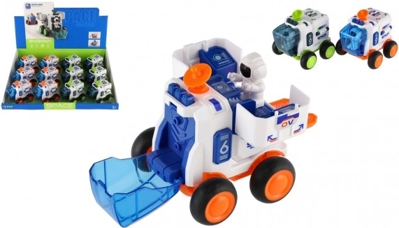 Voiture spatiale enfant avec volant d'inertie