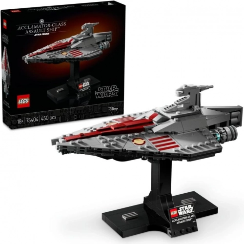 Lego Star Wars krążownik klasy Acclamator – kolekcjonerski model dla dorosłych