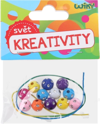 Colorful Beads with String