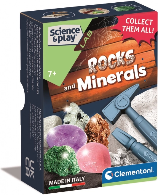 Clementoni Science & Play Geological Mini Set – Rocks and Minerals