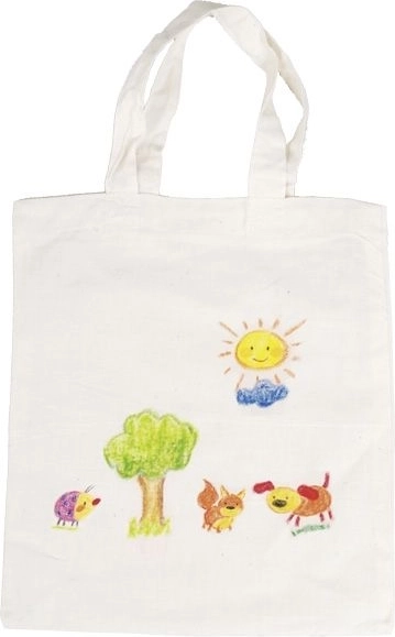 Cotton tote bag for painting