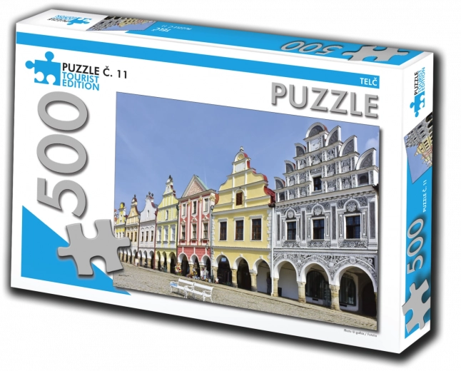Puzzle Telč tourist edition 500 pieces
