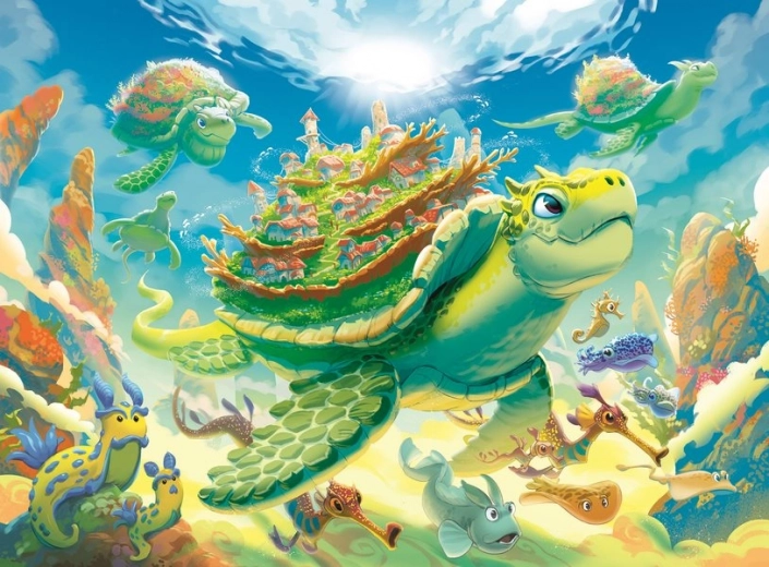 Ravensburger puzzle Magical World Underwater XXL 200 pieces