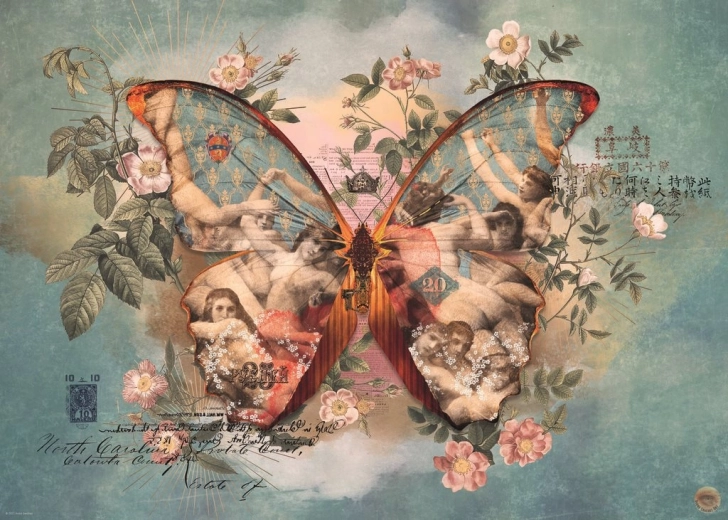 1000-piece Puzzle Metamorphoses – Wings No. 1 by ANDRE SANCHEZ