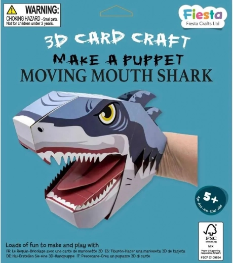 Fiesta Crafts ensemble créatif marionnette Requin