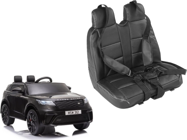 Replacement eco-leather seat for RANGE ROVER electric ride-on car