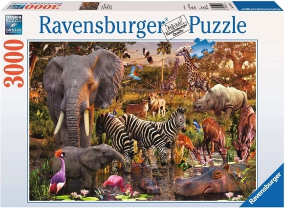 Ravensburger Puzzle African Animals 3000 pcs