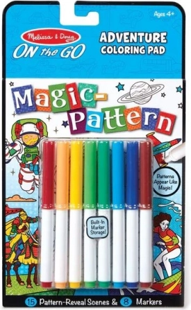 Magic Coloring Book with Markers – Adventure