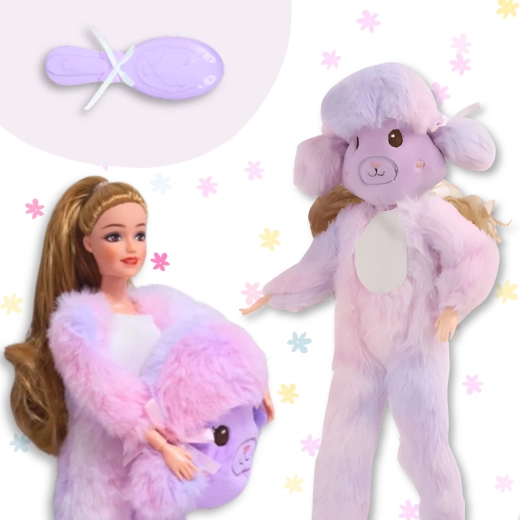 Premične okončine in krtačka za lase