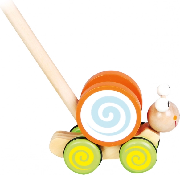 Bino Push-Along Snail on a Stick