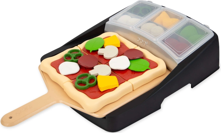 Scomparti per gli ingredienti per un gioco ordinato