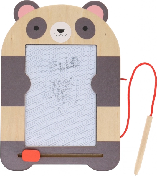 Petit Collage magnetic drawing board in the shape of a panda