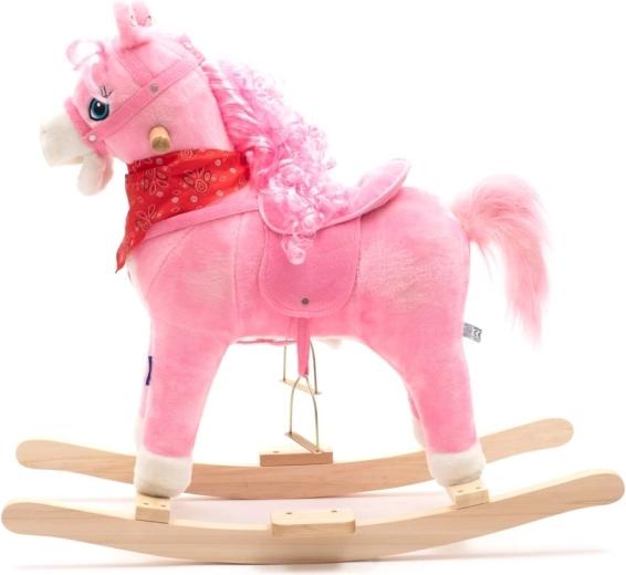 Stable wooden base and comfortable saddle