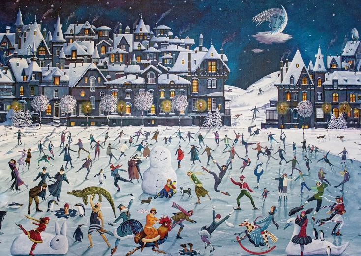 Ice Dance Puzzle 2000 pieces