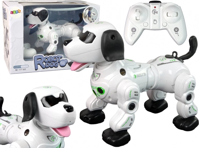 Interaktywny piesek robot sterowany pilotem