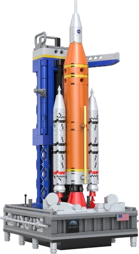 Display stand with structural details