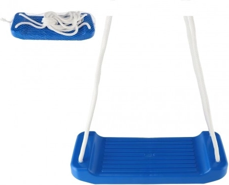 Plastic Swing Seat 44 × 17 cm, load capacity 60 kg – Blue
