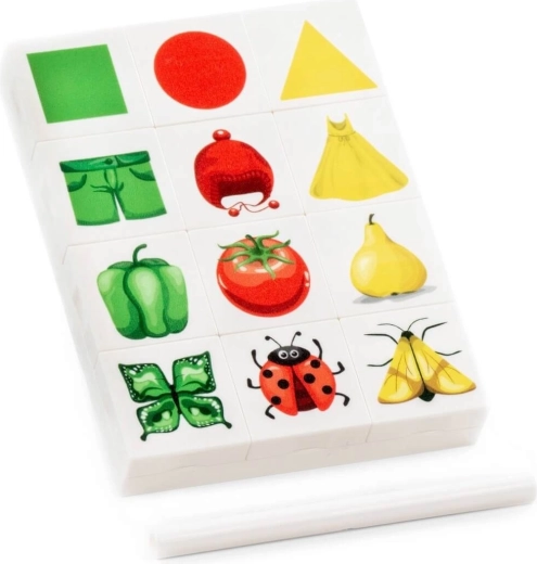 Interchangeable pieces for endless combinations